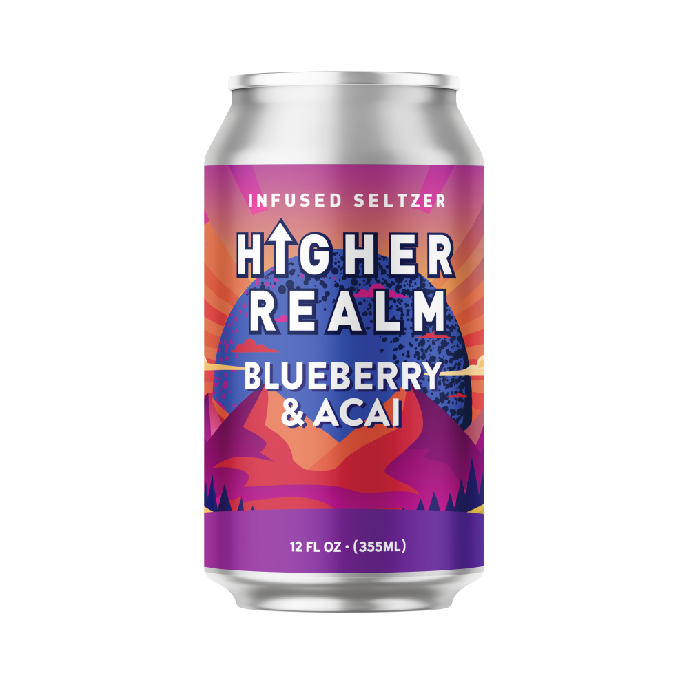 Higher Realm Blueberry & Acai 4-Pack