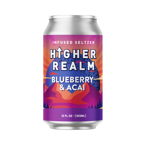 Higher Realm Blueberry & Acai 4-Pack